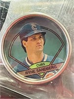 1990 Topps Coins Baseball Card Ryan Sandburg #56
