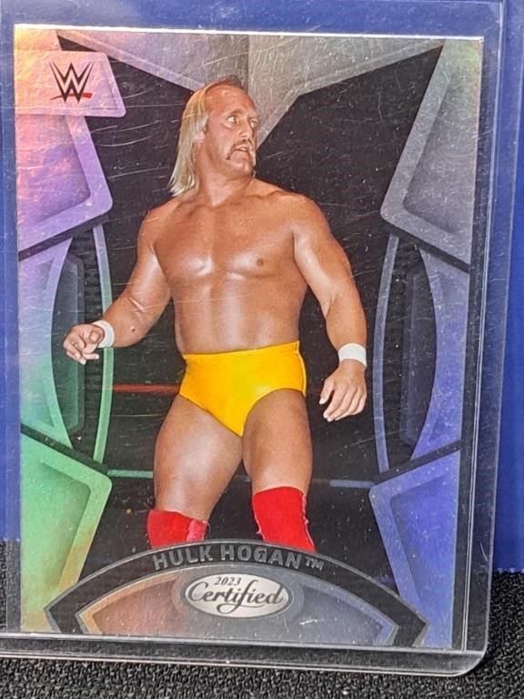 2023 Certified WWE Hulk Hogan Wrestling Card