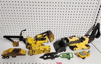 Lot of Vtg Tonka Construction Trucks