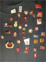 Russia USSR Pin Collection