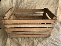 Wooden Crate 23 1/4"x14"x13 1/2" Tall