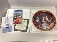 Collector Plate NBA Season High Michael Jordan