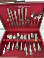 Silverware In Box