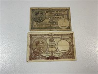 Currency from Belgium