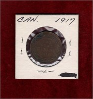 CANADA 1917 LARGE PENNY