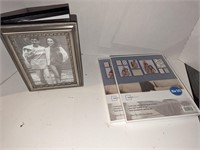 Picture frames and album lot