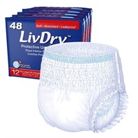 WF723  LivDry Adult Diapers XX-Large 48-Pack