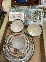 MISC. COLLECTIBLE PLATES, CUPS AND MORE