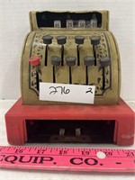 Vintage 1976 Buddy L Metal Cash Register