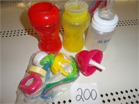 Baby/Kids drinking plastic bottle set-3 pcs.