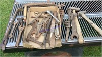 Old tools, box full