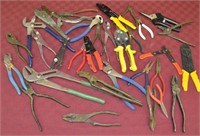 Large Lot of Pliers and Cutters