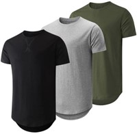 Cotton Crewneck Tee Pack of 3