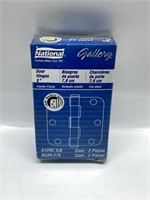 NATIONAL GALLERY 3" DOOR HINGES 2PACK