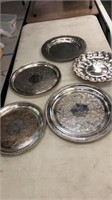 Silver Plate Platters
