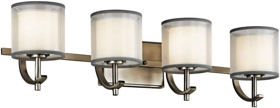 Kichler Tallie Bath 4 Light in Antique Pewter