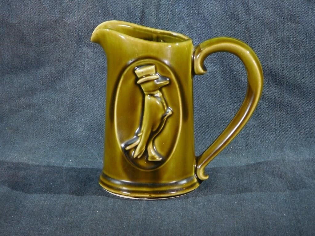 Old Crow Whiskey Pitcher