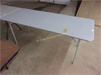 Grey Folding Table