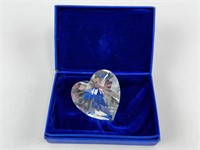 Swarovski Crystal Sparkling 2.5" Heart