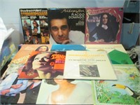 LOT 11 ASSORTED VINTAGE VINYL RECORDS