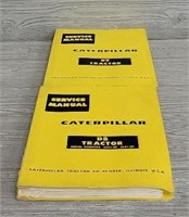 (2)Caterpillar Service Manuals