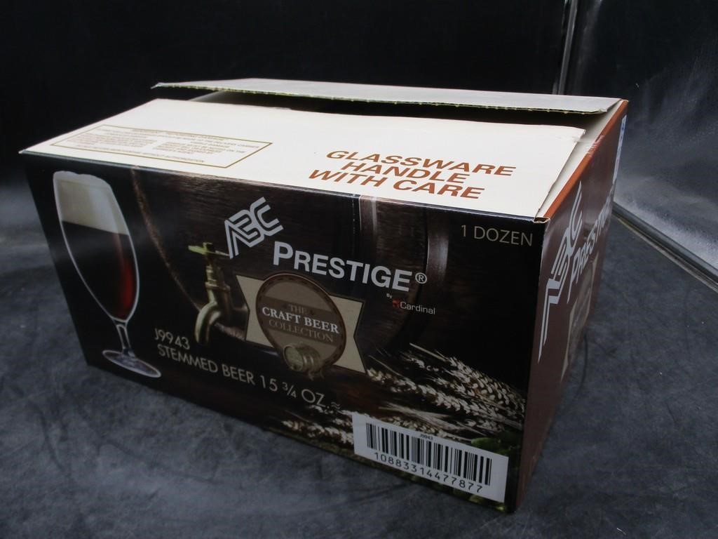 Prestige Stemmed Beer Mugs