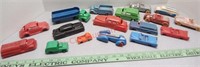 Rubber & plastic cars and trucks