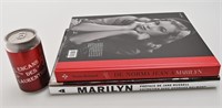 2 livres de collection sur Marilyn Monroe,