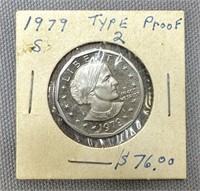 Vintage 1979 Proof Dollar See Photos for Details