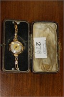 1920's  ladies watch, 9crt gold. marked inside