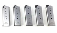 (5) Kahr 380 Cal Pistol Magazines