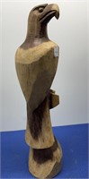 Wood Carved “Eagle “ 22” h