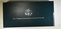 1994 US VETERANS COMM PR SILVER DOLLAR SET  OGP