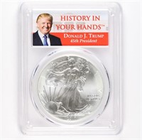 2017 Silver Eagle PCGS MS70