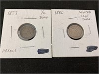 1800's US Dimes