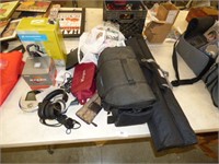 HEADPHONES, CD PLAYER, CAMERA CASE & MORE