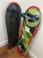 Lot of 2 Skateboards