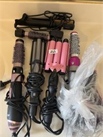 Lot of Hair Tools