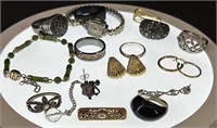 Lot Of Vintage Jewelry Including 17 Jewel Ladies