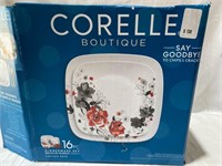 $130 Corelle Chelsea Rose 16-pc. Dinnerware Set