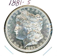 1881-S Morgan Silver Dollar