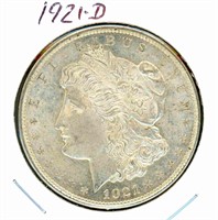 1921-D Morgan Silver Dollar