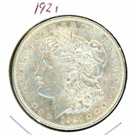 1921 Morgan Silver Dollar