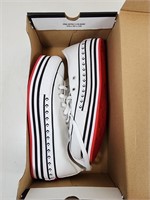 NEW Converse: White/Black Shoes (Size: 7.5)