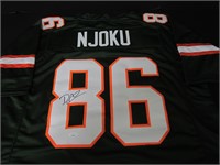 AUTHENTIC DAVID NJOKU SIGNED JERSEY JSA COA