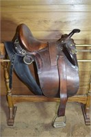 Australia Stock Saddle Co. Western saddle; as is