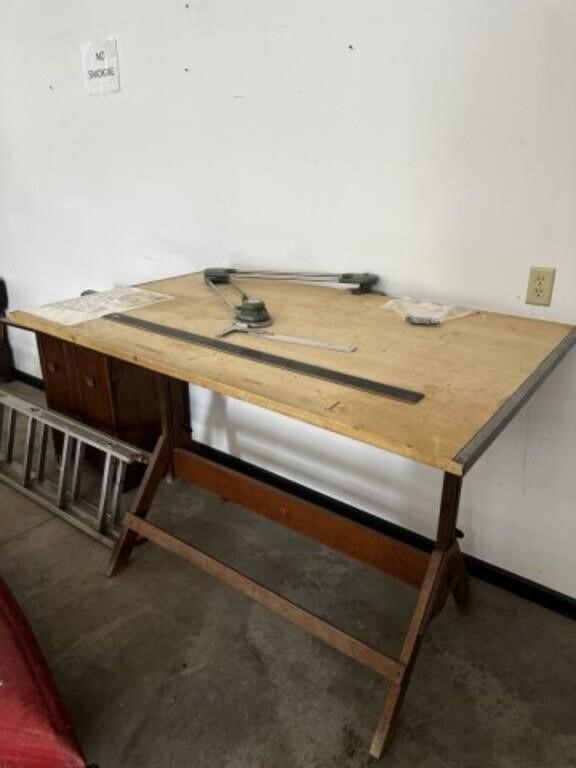 Drafting Table - Live Auction
