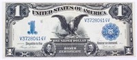 Coin 1899 Black Eagle Silver Certificate $1 Note