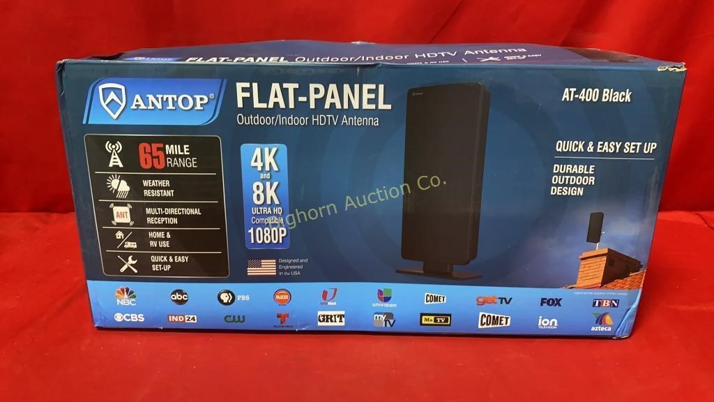 New Antop Flat-Panel Outdoor/Indoor HDTV Antenna