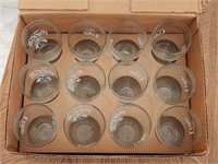 SET OF (12) COCA-COLA 75TH ANNIVERSARY GLASSES